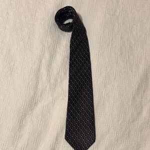 Arrow Black and Gray Geometric Men's Tie